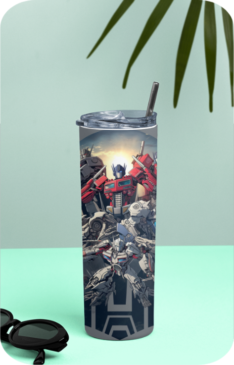 Tumbler Bottle, Transformer 600ML