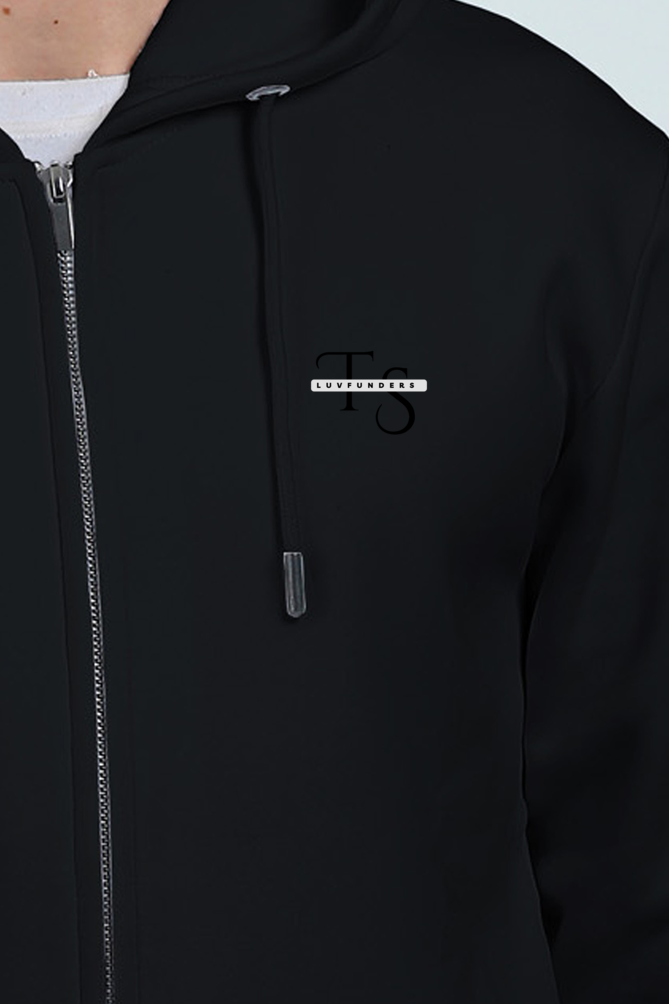 Bow Tie, Unisex Zip Hoodie