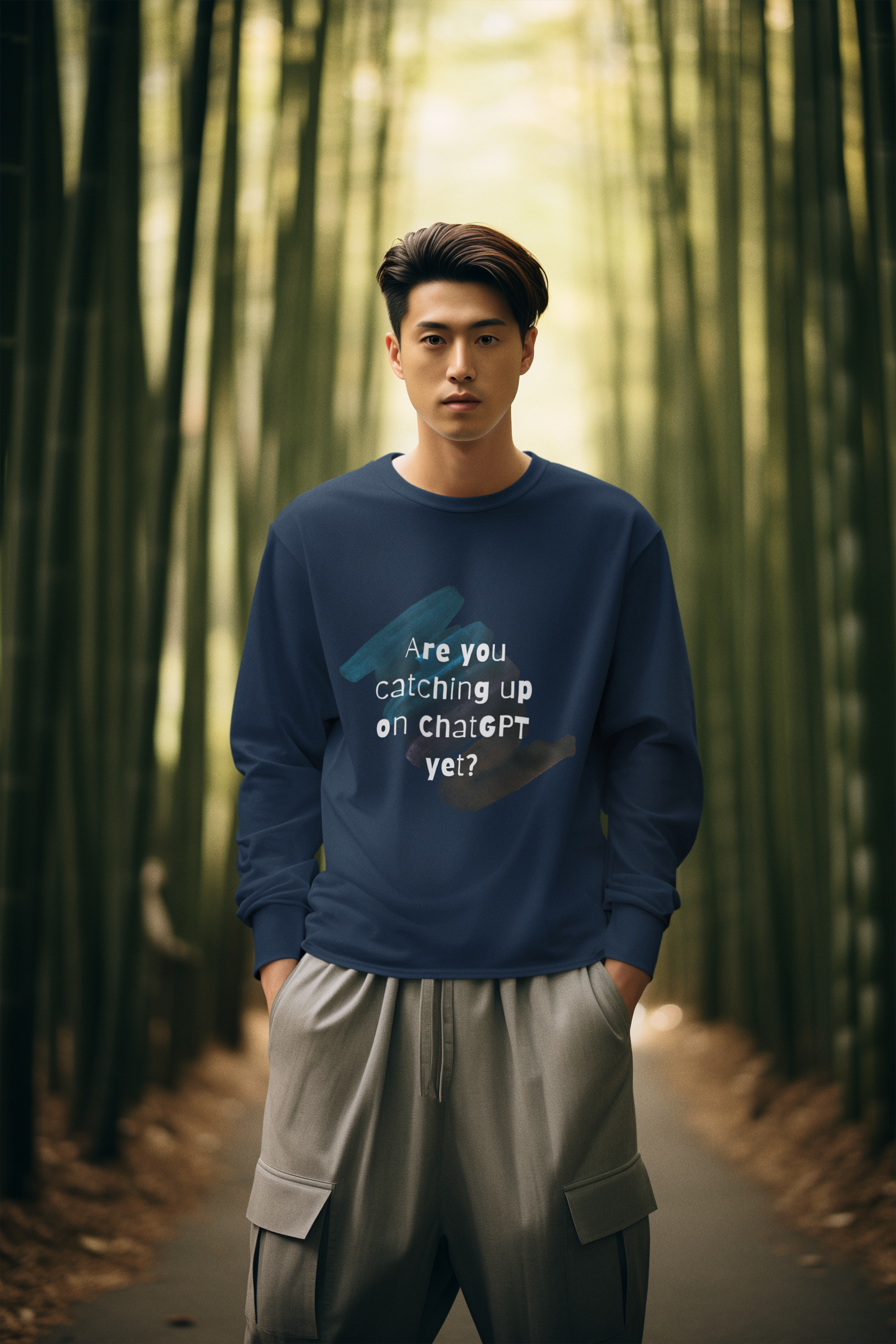 Are you catching up on ChatGPT yet, Sweatshirt