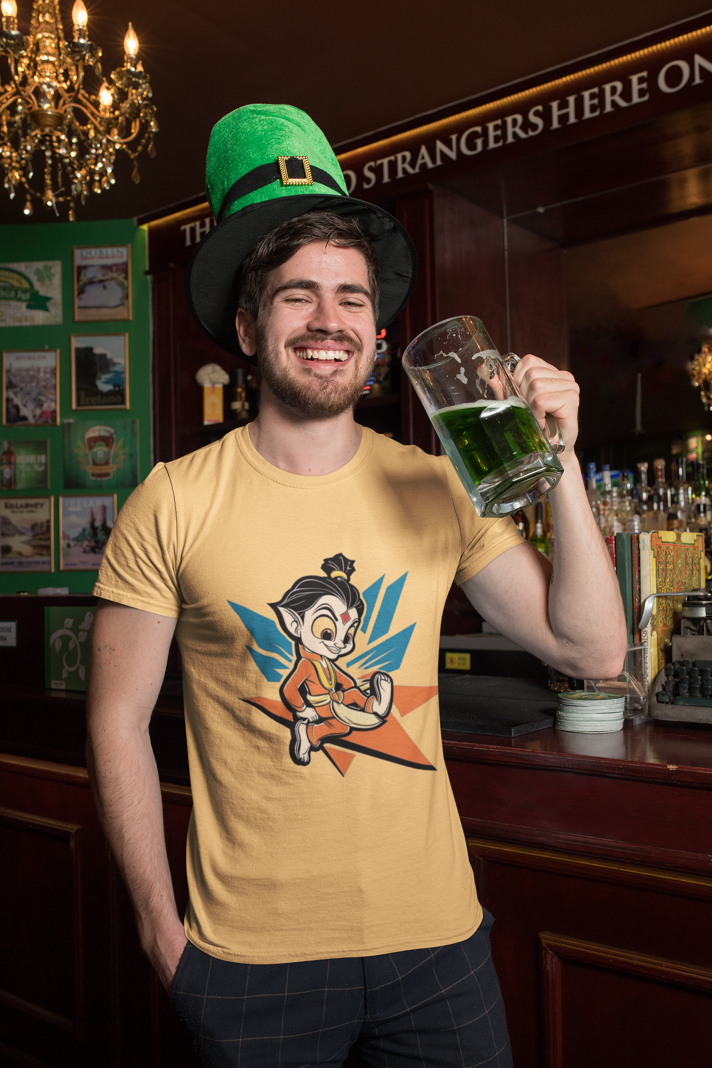 Naughty Krishna, Unisex Tee