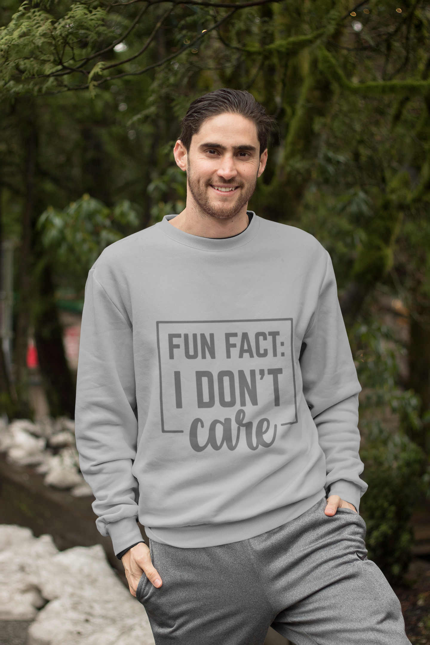 Fun Fact I don't Care , Sweatshirt