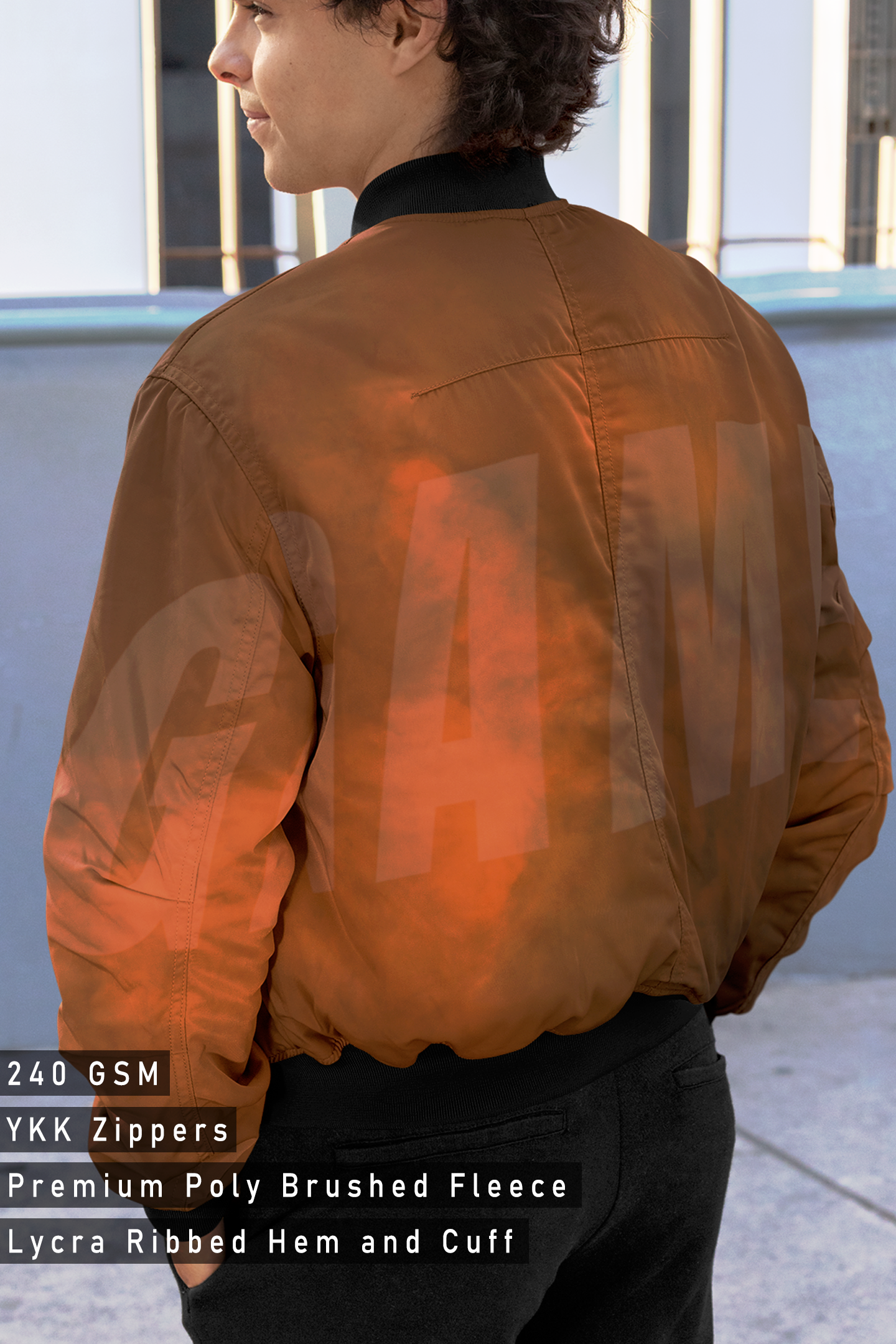 Game Over, AOP Bomber Jacket