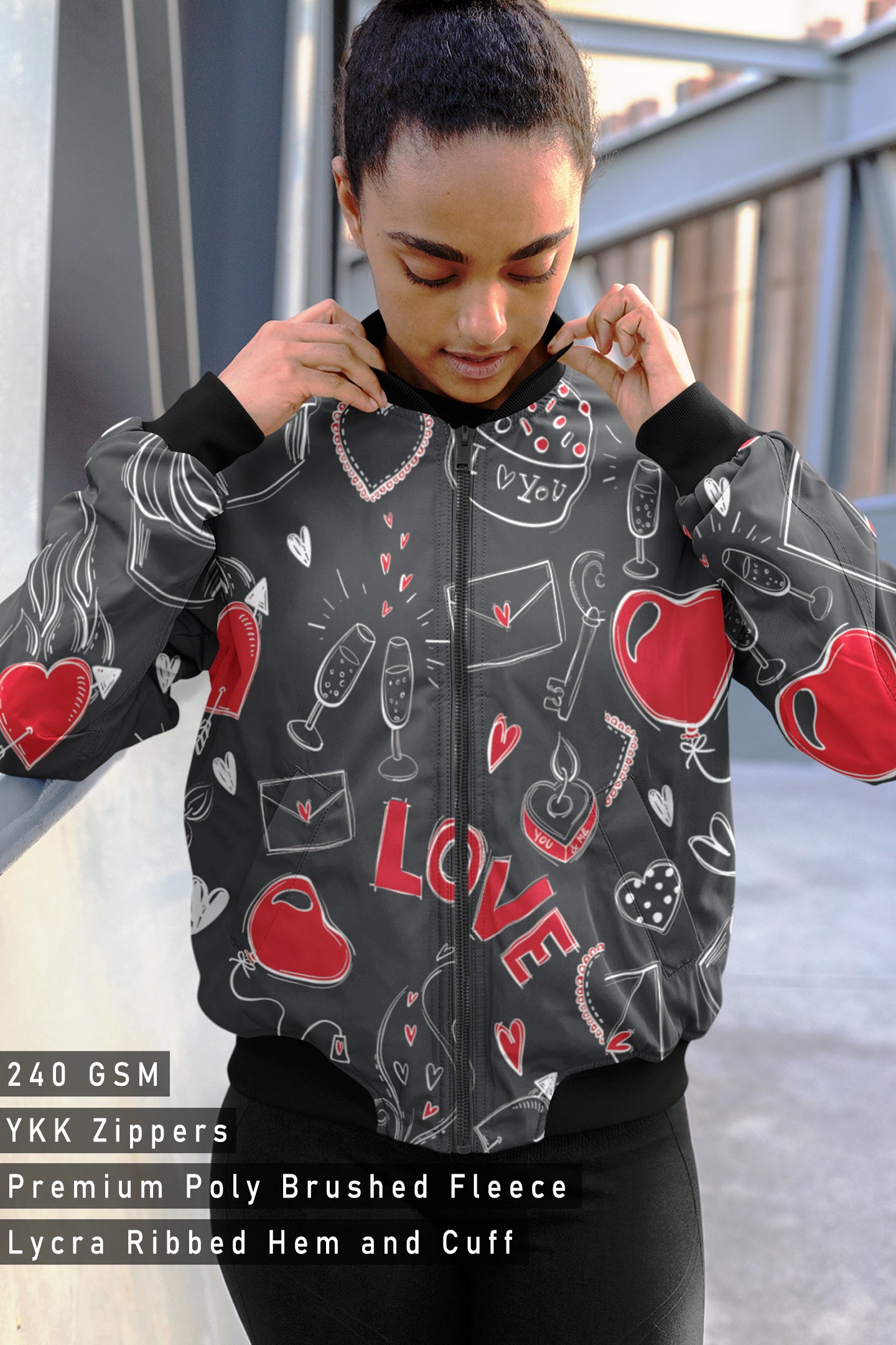 Love Graphic, Bomber Jacket