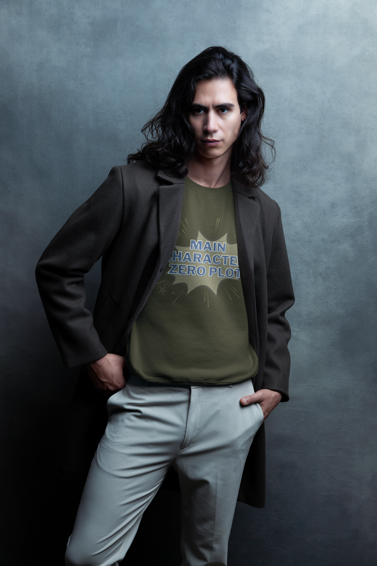 Main character, zero plot, Sweatshirt