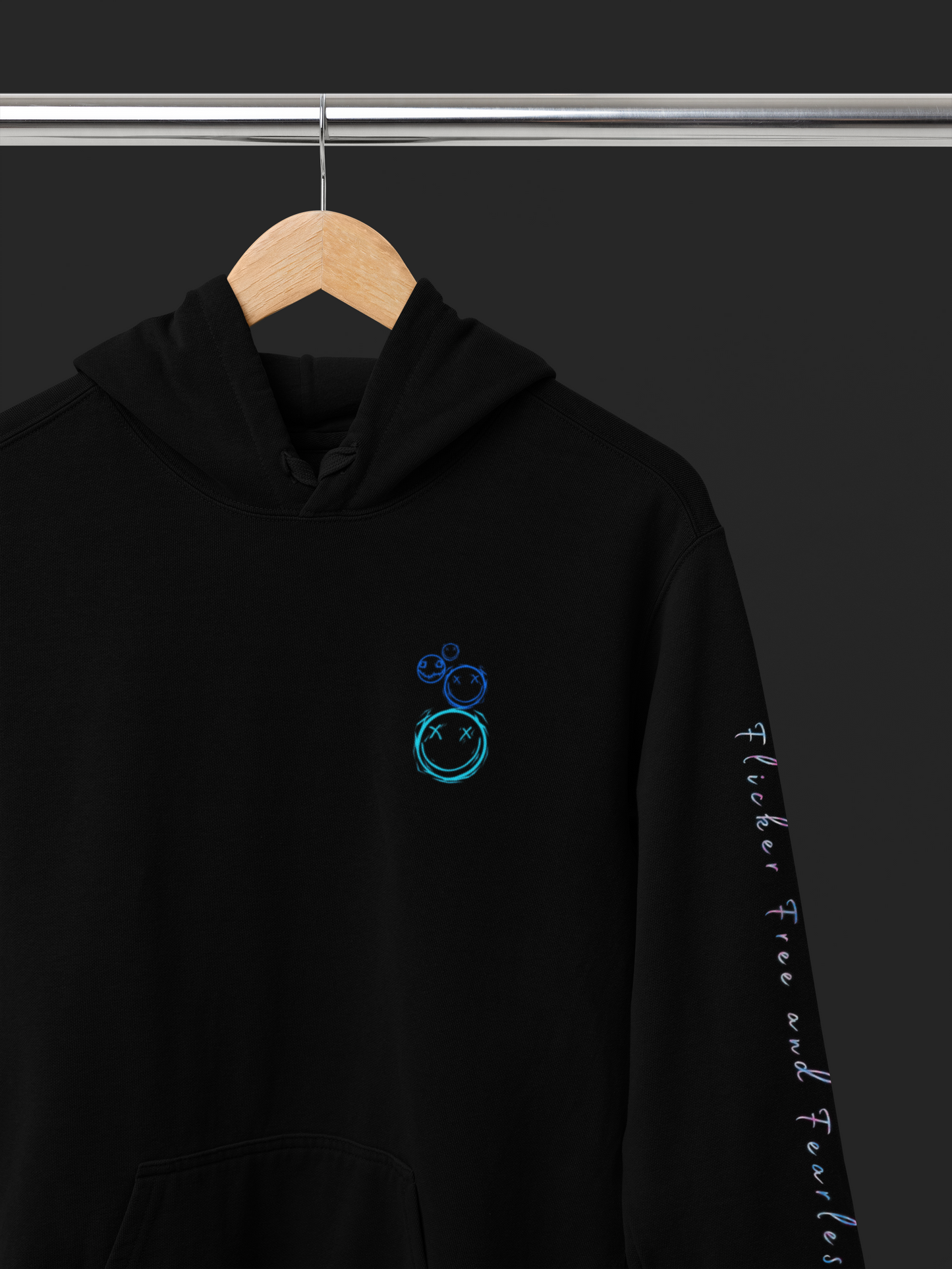 Free and Fearless, Hooded Sweatshirt