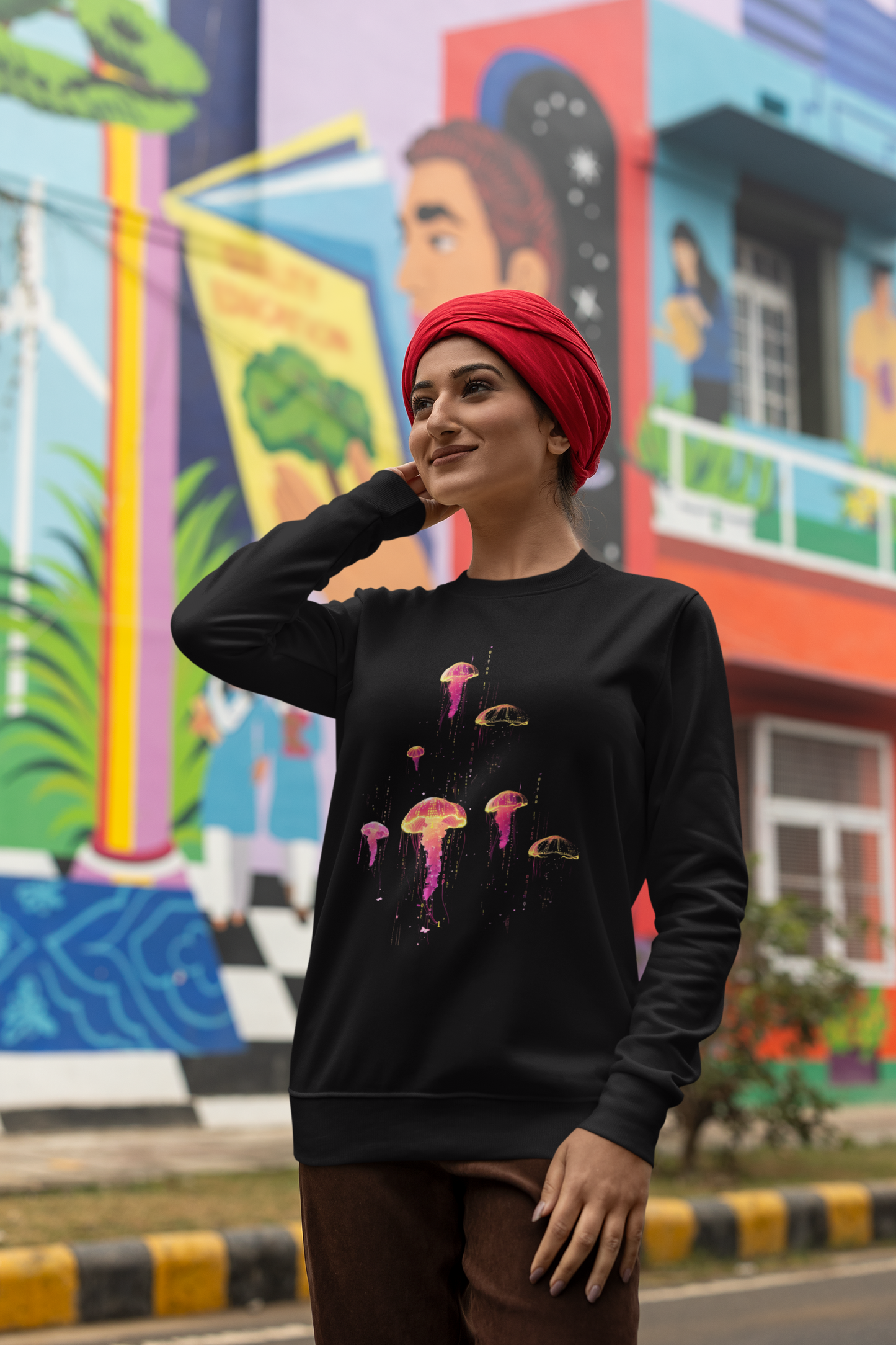 Night forest , Sweatshirt