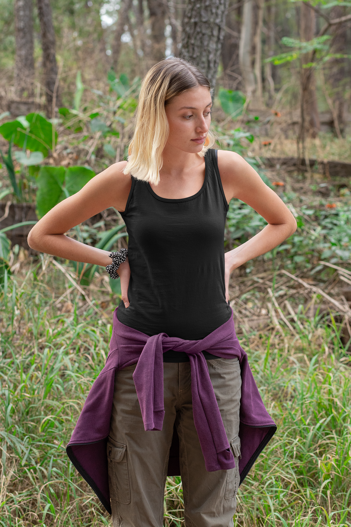 Black , Women’s Tank Top