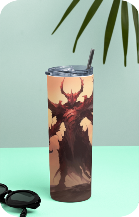 Tumbler Bottle, Warrior 600ML