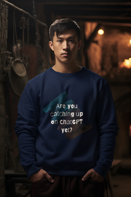 Are you catching up on ChatGPT yet, Sweatshirt