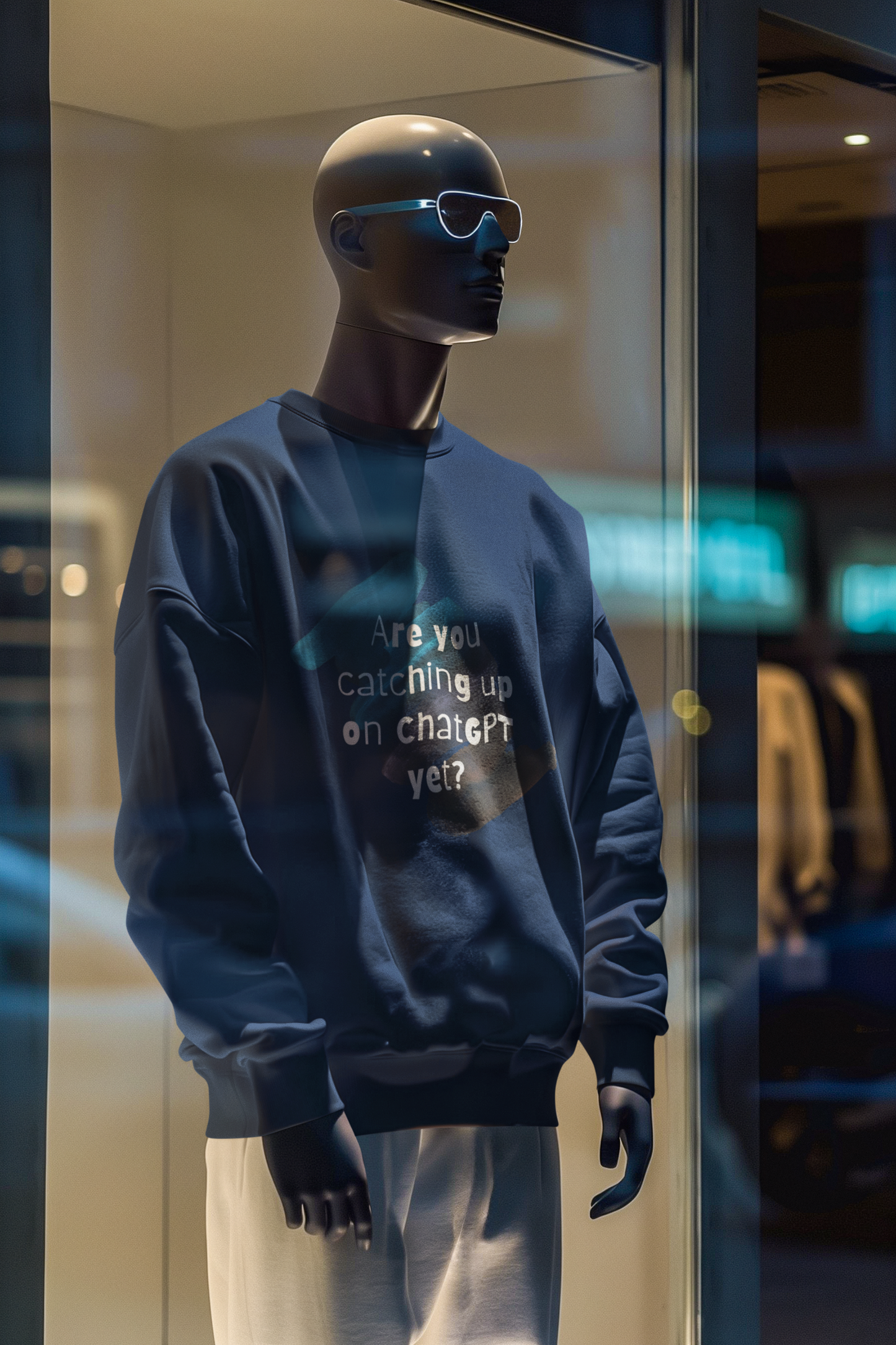 Are you catching up on ChatGPT yet, Sweatshirt