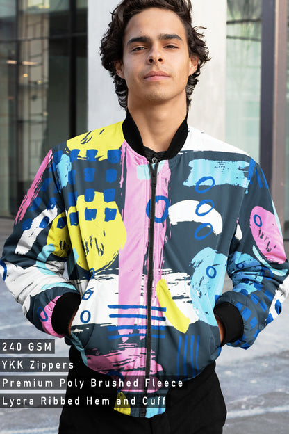 Brush Stoke, Bomber Jacket