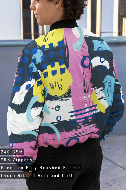 Brush Stoke, Bomber Jacket