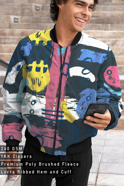 Brush Stoke, Bomber Jacket