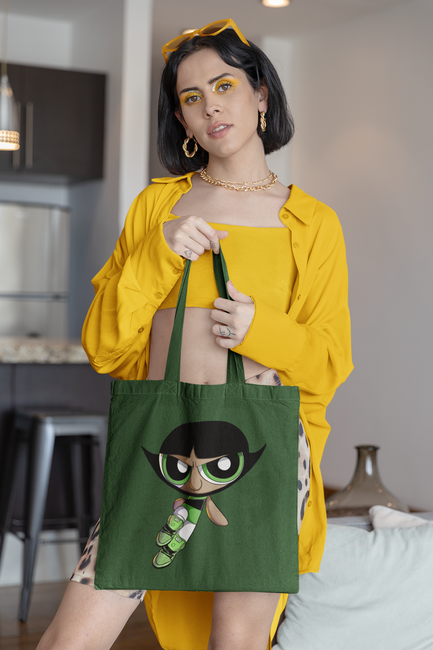 Buttercup Bottle Green