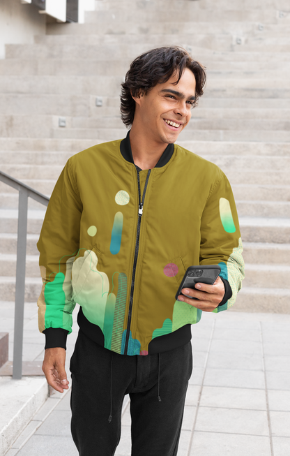 Colorful Ever, AOP Bomber Jacket
