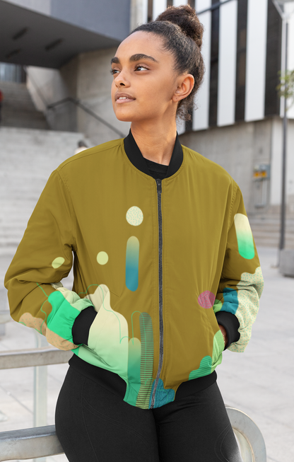 Colorful Ever, AOP Bomber Jacket