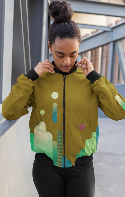 Colorful Ever, AOP Bomber Jacket