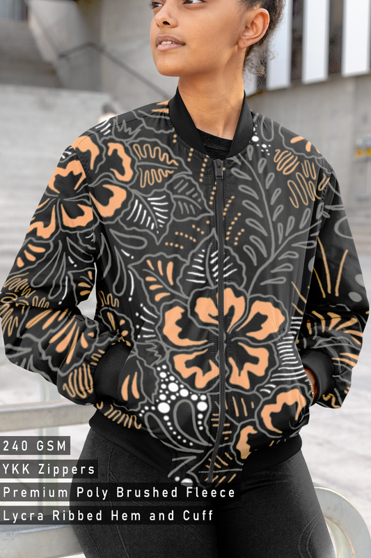 Colorful Indian Art, Bomber Jacket