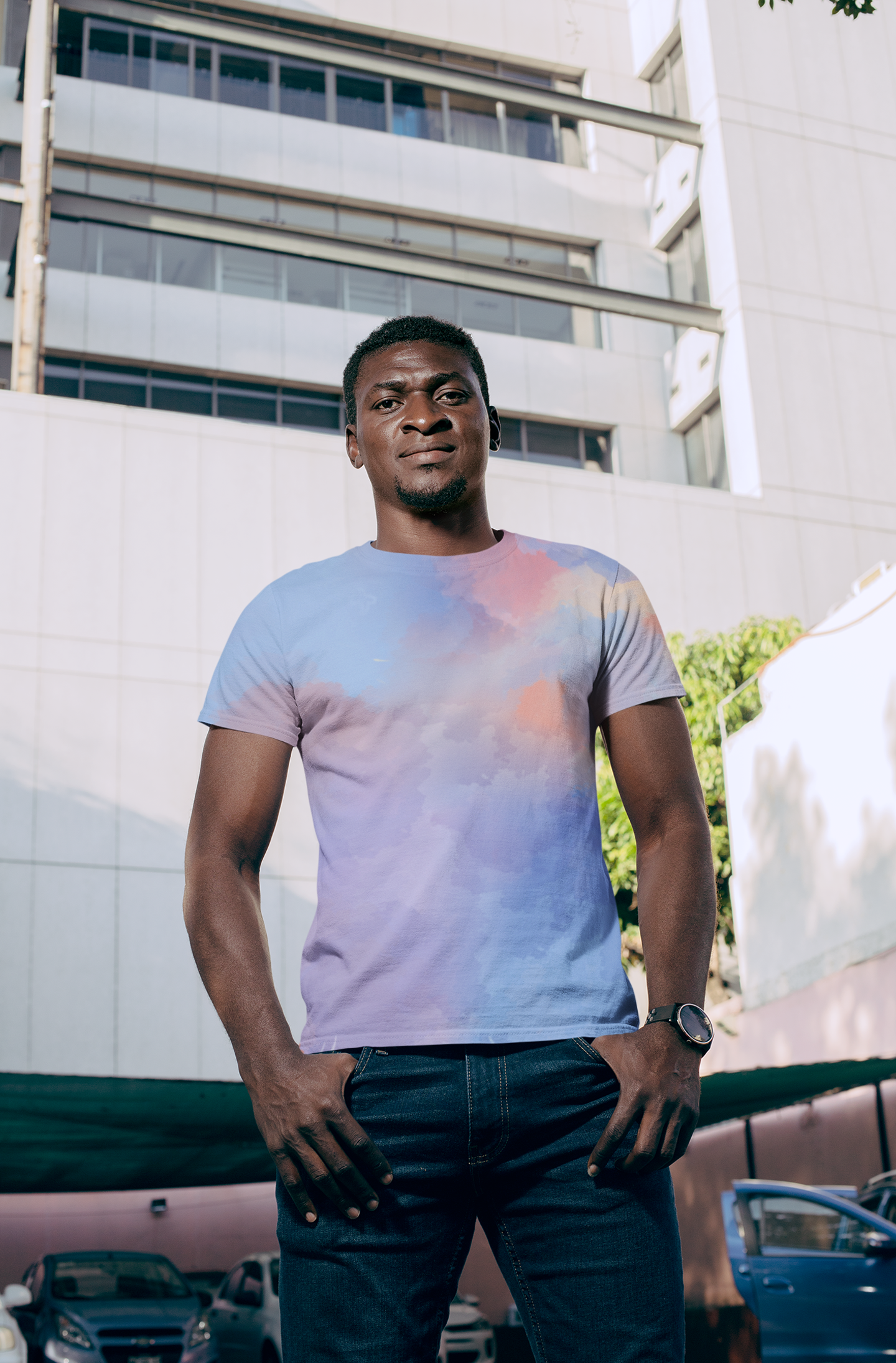 Colorful  Sports Tshirt, Unisex