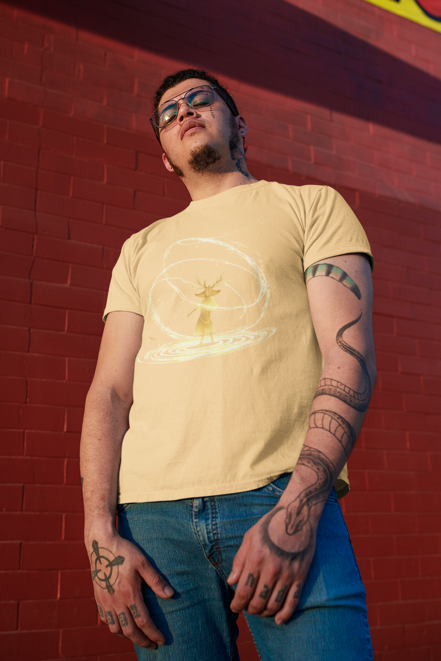 Golden Lines, Unisex Tee