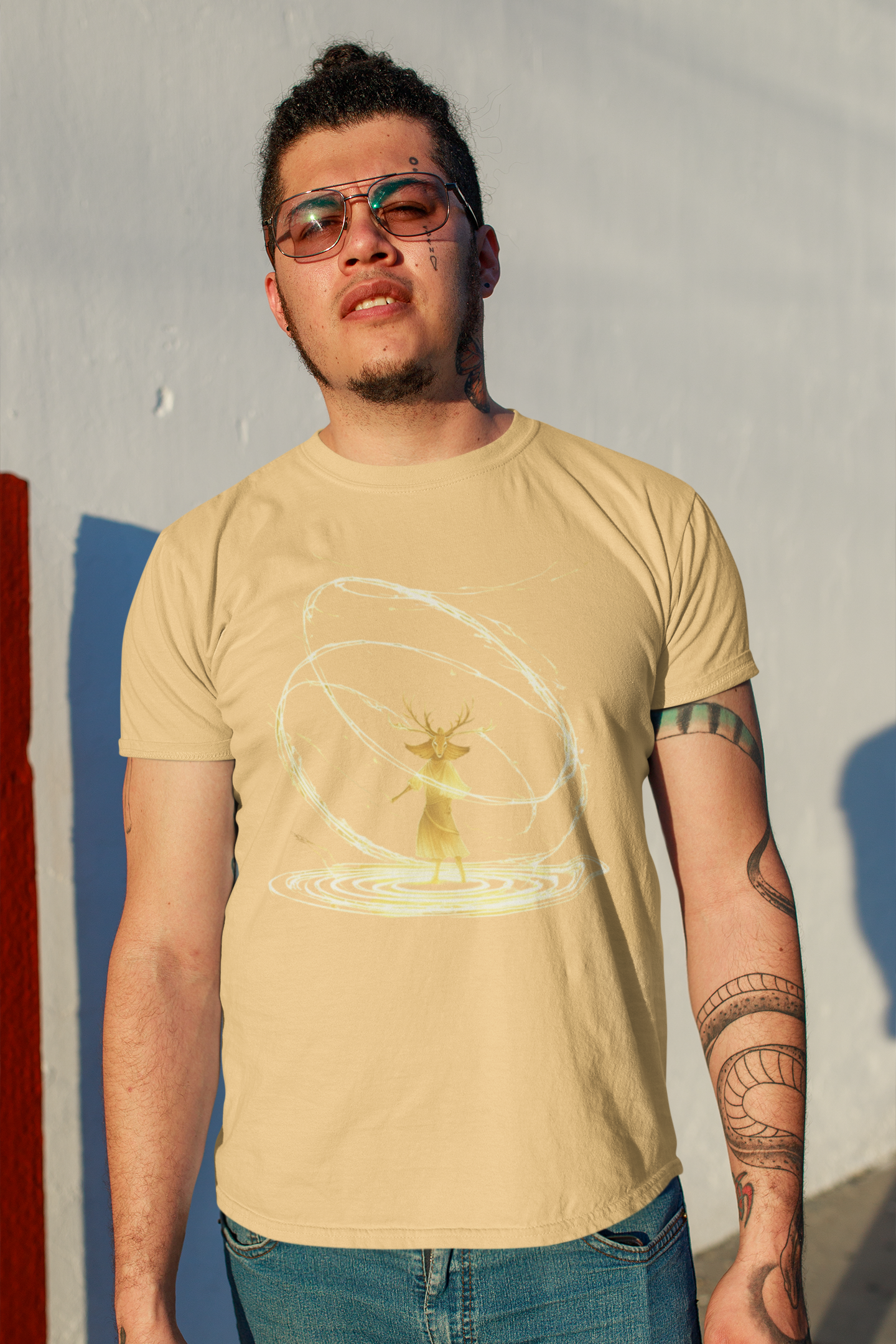 Golden Lines, Unisex Tee