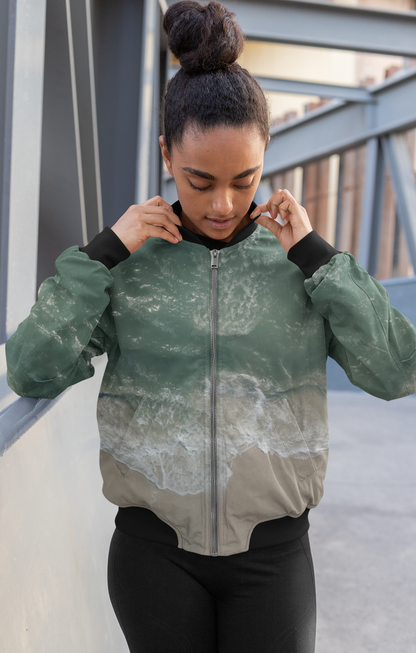 Life Wave, AOP Bomber Jacket