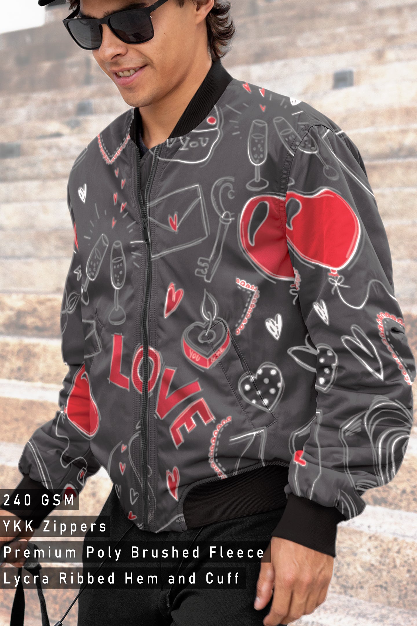 Love Graphic, Bomber Jacket