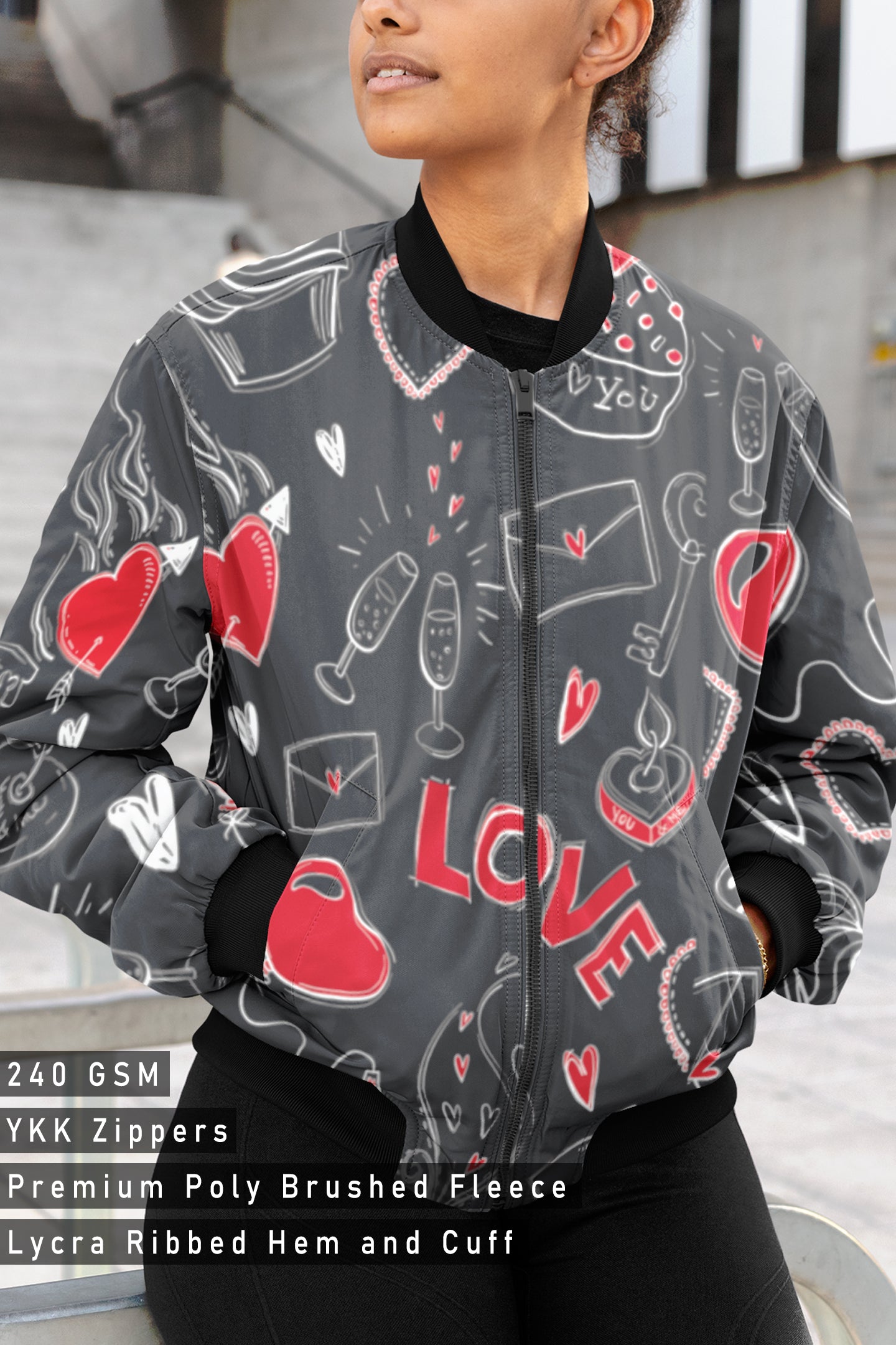 Love Graphic, Bomber Jacket