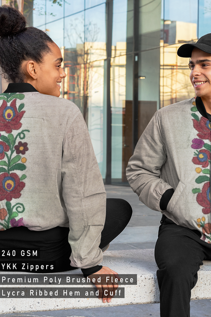 Nature’s Lace, AOP Bomber Jacket