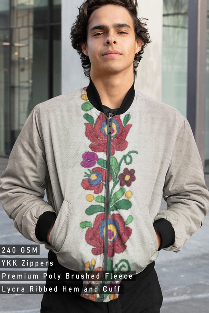 Nature’s Lace, AOP Bomber Jacket