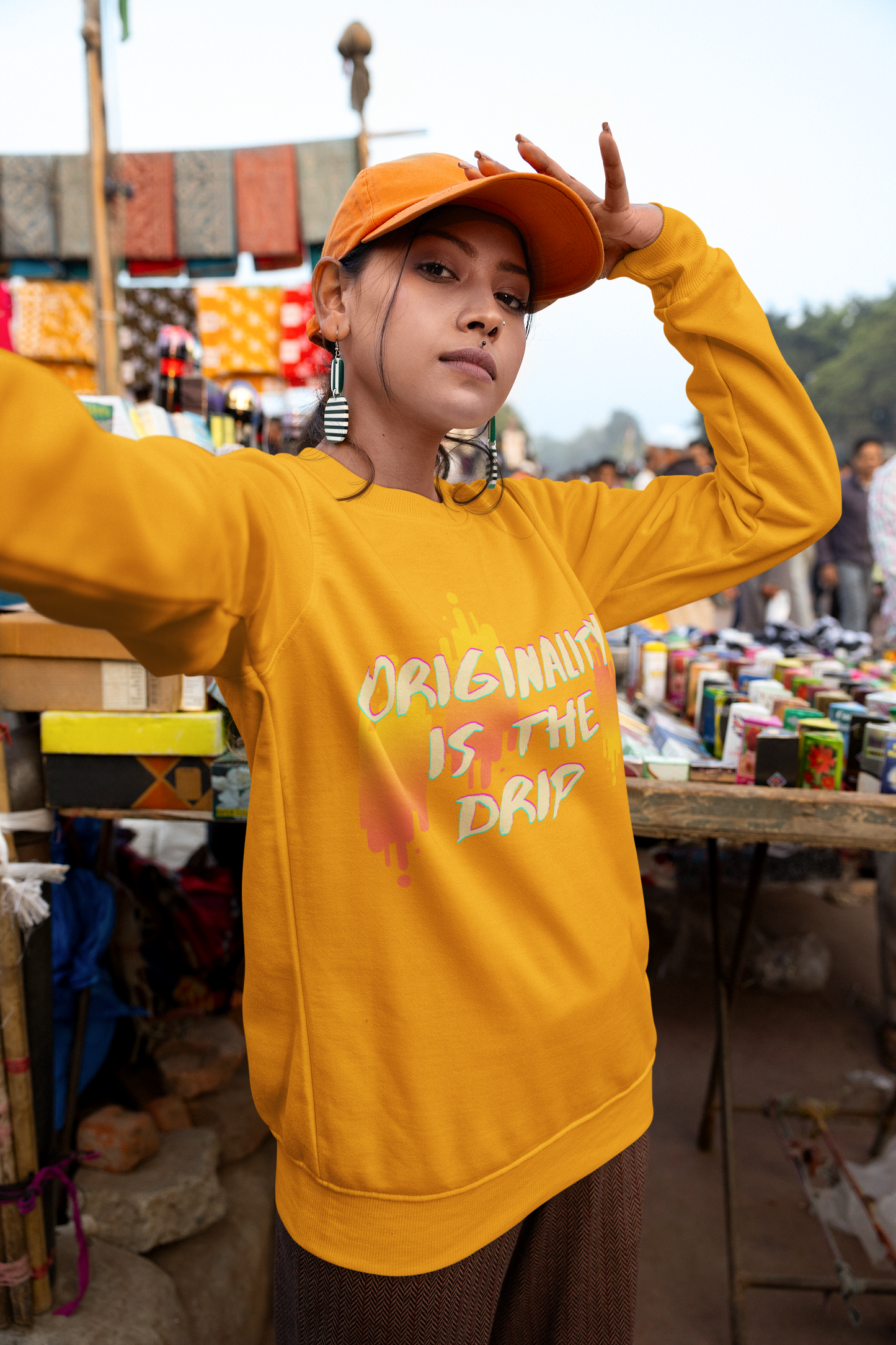 Originality is the drip, Sweatshirt