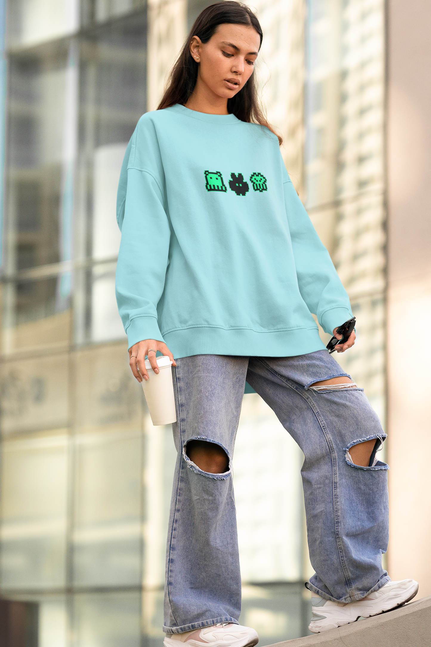 Pixel Design, Sweatshirt