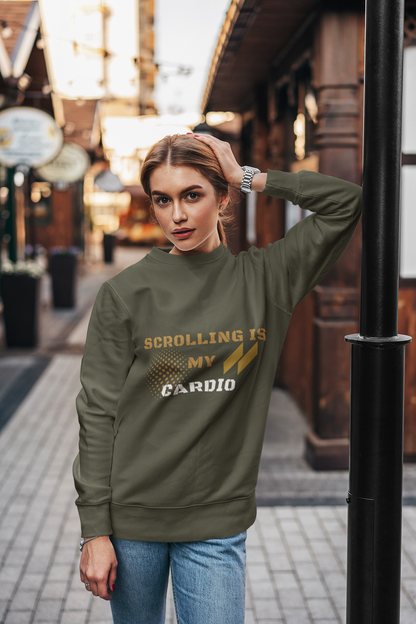 Scrolling is my cardio, Sweatshirt