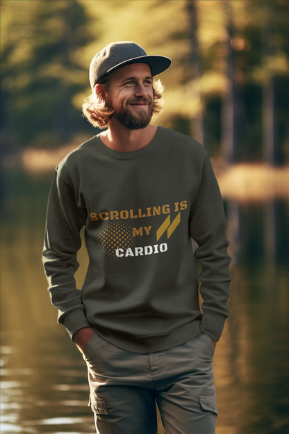 Scrolling is my cardio, Sweatshirt