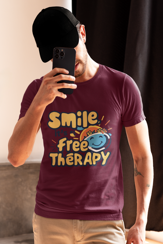 Smile Free Therapy, Unisex Tee