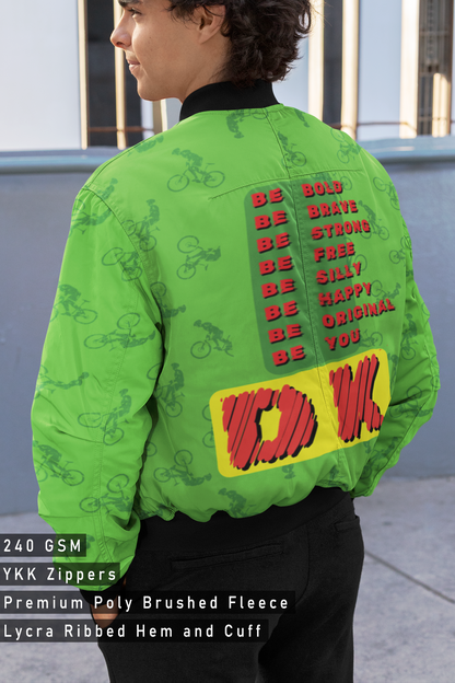 Deepak Customized Bomber Jacket