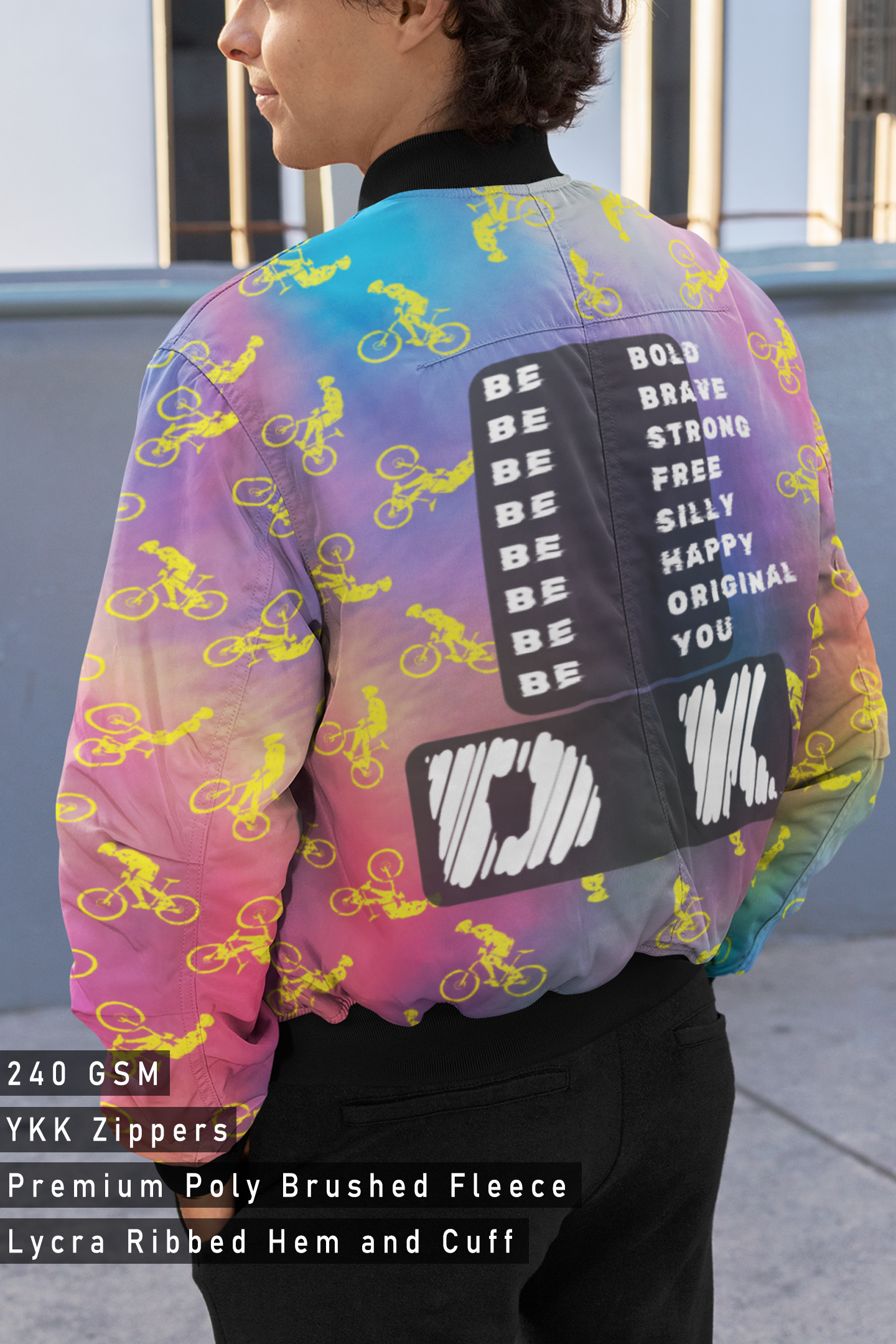 Deepak 2nd Customized Bomber Jacket