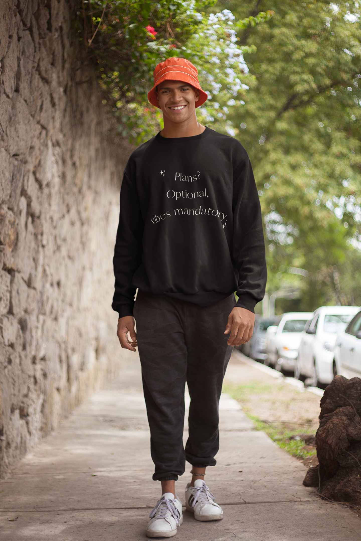 Plans Optional, vibes mandatory, Sweatshirt
