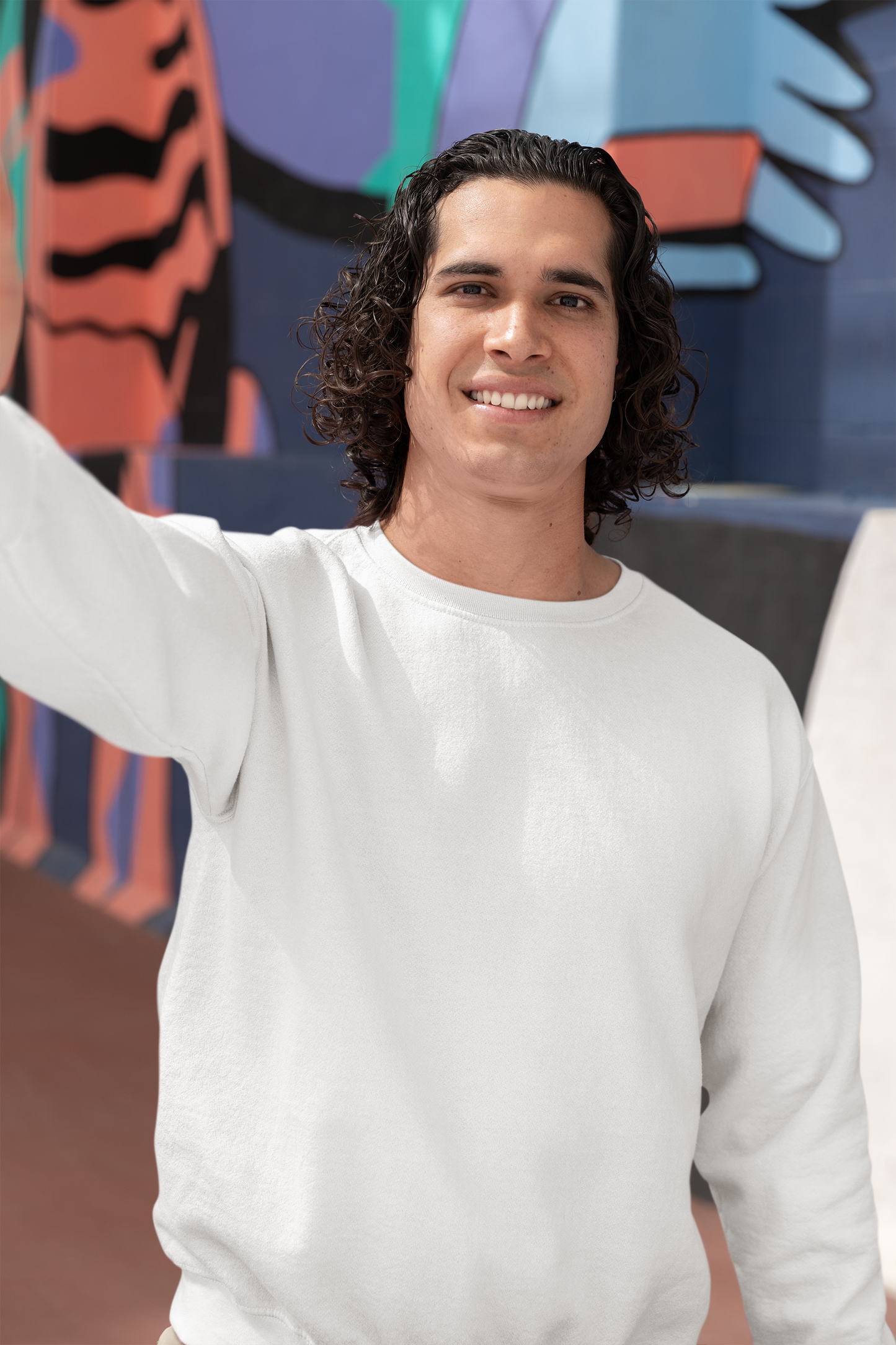 Solid White, Sweatshirt