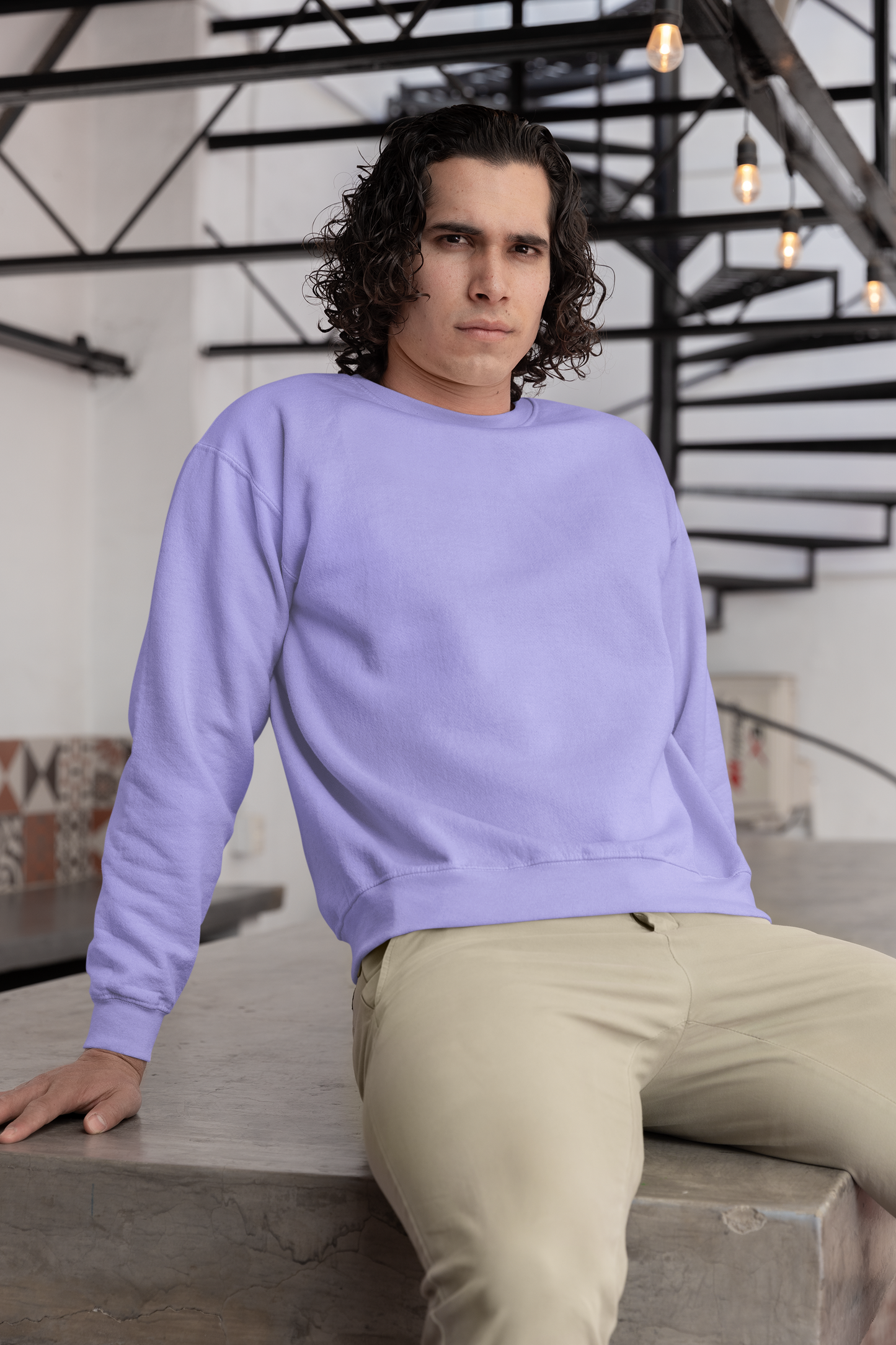Lavender , Sweatshirt
