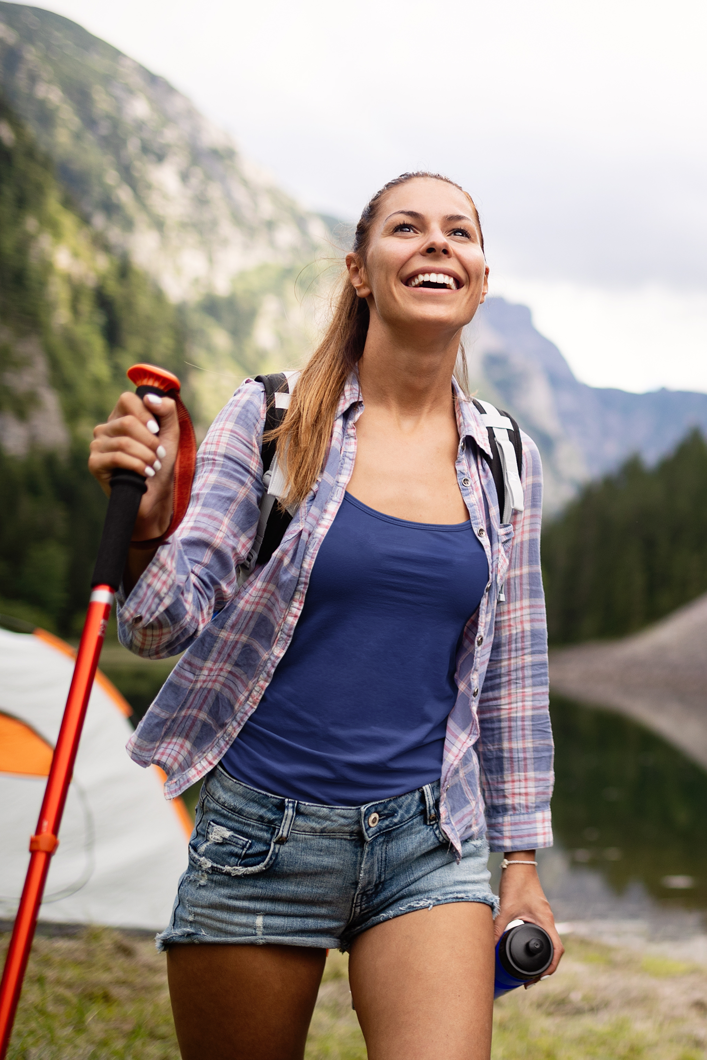 Navy Blue, Women’s Tank Top