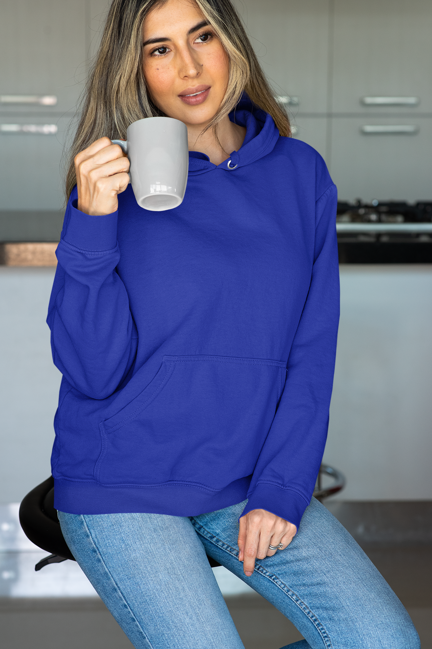 Royal Blue, Hooded Sweatshirt