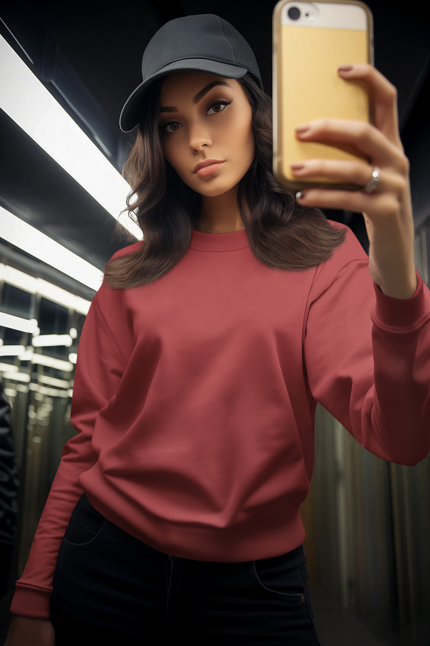 Coral, Sweatshirt